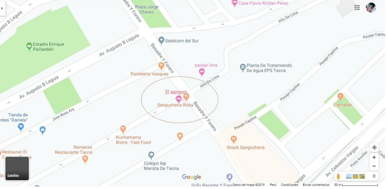 El Marquez Hotel Tacna Ngoại thất bức ảnh